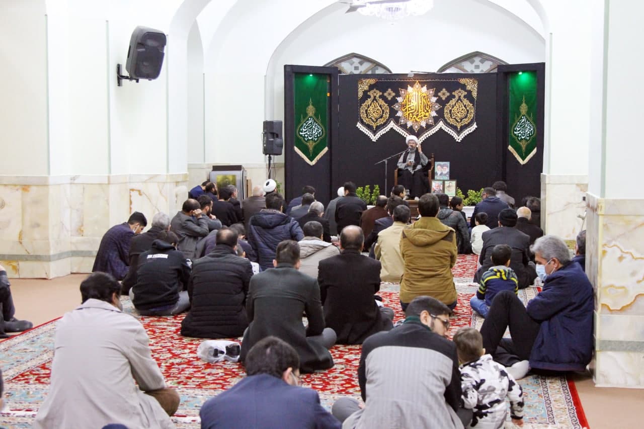 برگزاری مراسم عزاداری دهه اول فاطمیه در زیارتگاه شهید آیت الله مدرس(ره)