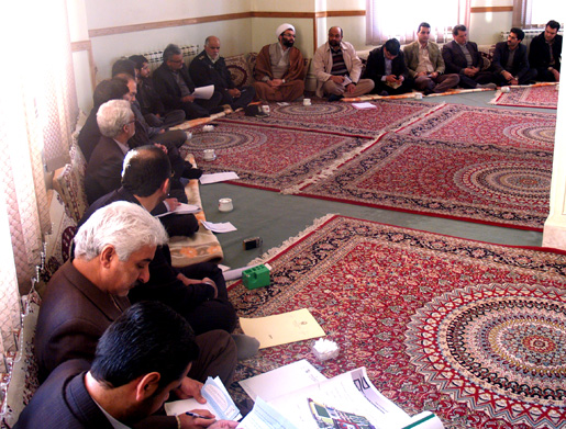 برگزاری جلسه کارگروه زیارت در زیارتگاه
