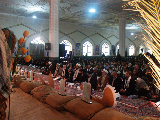 گزارش تصویری از اجلاسیه سرداران و 123 شهید پاسدار در زیارتگاه