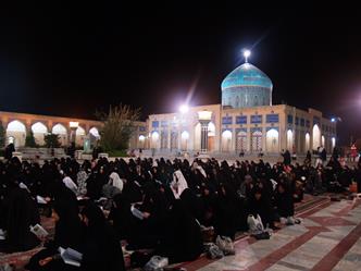 برگزاری دعای روحبخش کمیل با مداحی حاج آقای زین العابدین در زیارتگاه شهید آیت الله مدرس (ره)