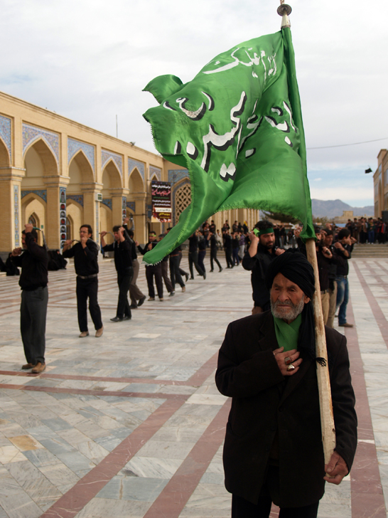 گزارش تصویری از عزاداری هیئات مذهبی در هشتمین روز از ماه محرم