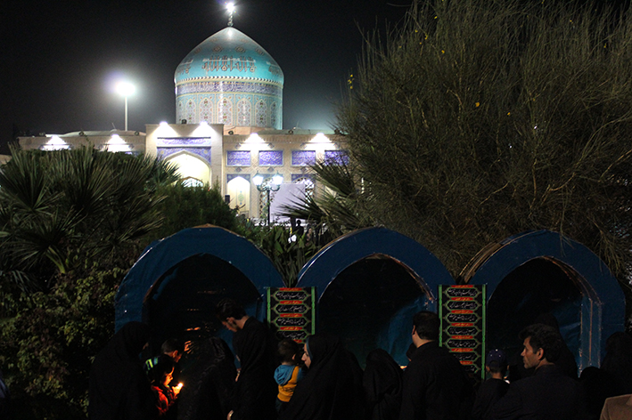 مراسم شام غریبان شهادت حضرت اباعبدالله الحسین(ع) در زیارتگاه شهید مدرس(ره)
