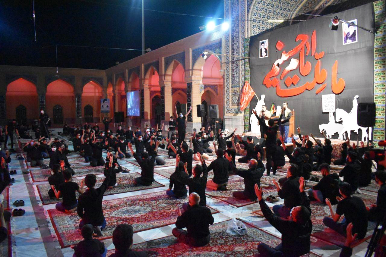 گزارش تصویری مراسم عزاداری و سوگواری در جوار زیارتگاه شهید آیت الله مدرس(ره) – (۱)