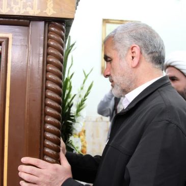 مراسم استقبال از نایب رئیس مجلس شورای اسلامی