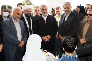 استقبال از نائب رئیس اول مجلس در زیارتگاه شهید آیت‌الله مدرس (ره)